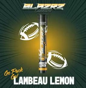 Blazrz Resin Infused Pre-Roll 1g Lambeau Lemon