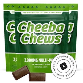 CHEEBA CHEWS MEGA STRENGTH 2000MG - CHOCOLATE