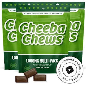 CHEEBA CHEWS MEGA STRENGTH 1000MG - Chocolate