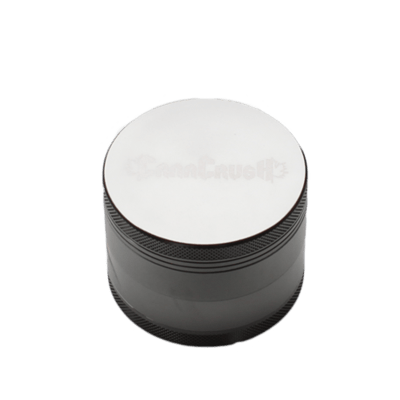 Cana Crush | 2.5" Grinder | 4 Piece | Silver