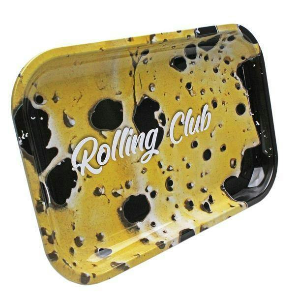 Rolling Club - Metal Rolling Tray - Small - Shatter
