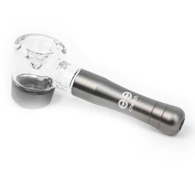Cheech - Glass Aluminum - Metal Pipe - Glass Hammer