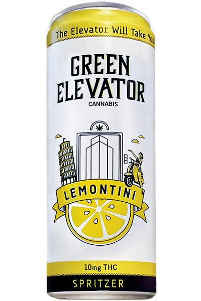 Green Elevator- Lemontini Spritzer (10mg)