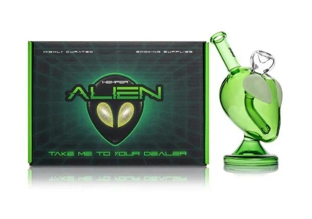 6" Hemper Alien Water Pipe