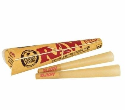 RAW Authentic Cones 1 1/4" Classic Unrefined 6-per pack