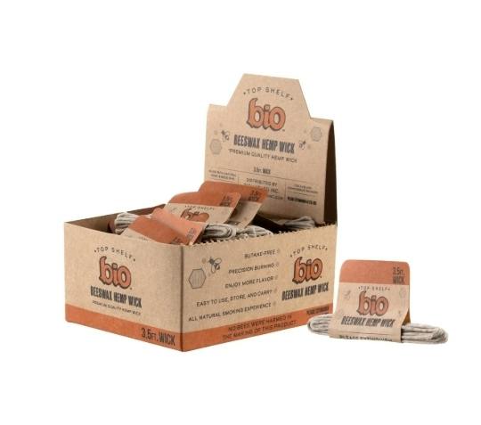 BIO Natural Beeswax Hemp Wick at Winona Dispensary | Local Cannabis Dispensary