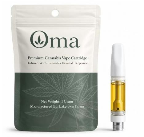 Oma | 1G Vape Cartridge | Permanent Marker at Winona Dispensary | Local Cannabis Dispensary