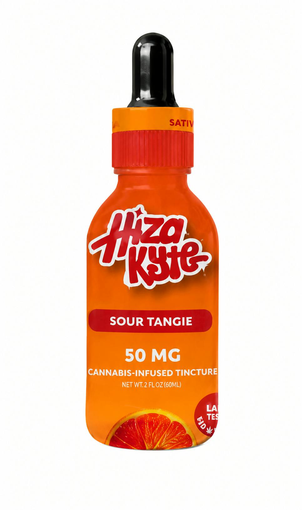 Hiza Kyte - Sour Tangie Tincture 50MG THC at Winona Dispensary | Local Cannabis Dispensary