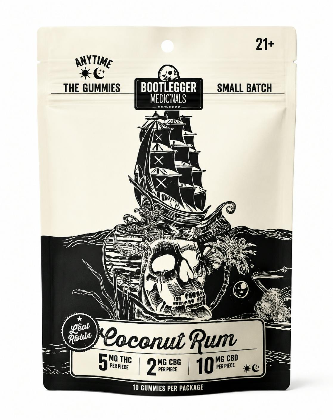 Bootlegger - Coconut Rum Live Rosin - Gummies