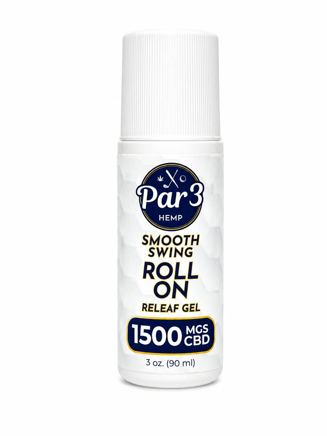 Par 3 Smooth Swing Roll On Gel 1500mg CBD at Winona Dispensary | Local Cannabis Dispensary