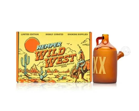 5.7" Hemper Wild West Moonshine Bong