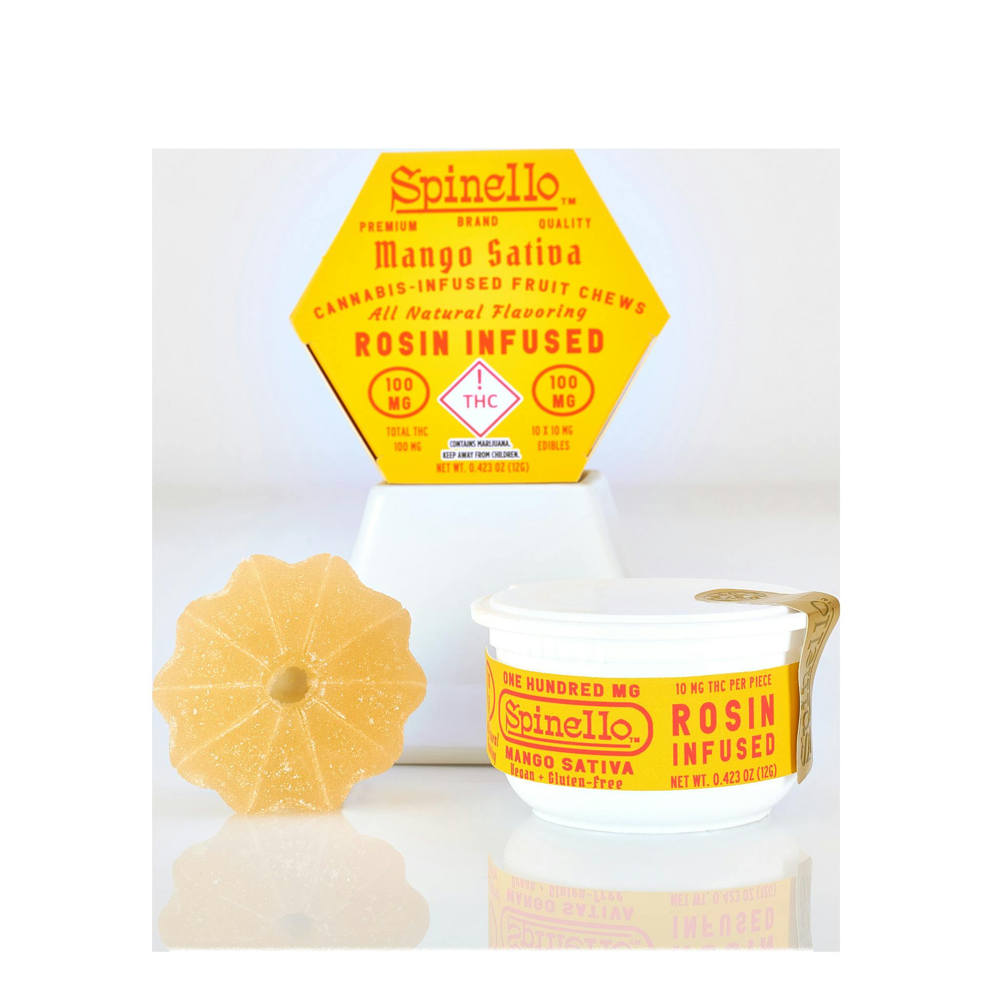 Spinello | Rosin Gummies | (S) Prickly Pear