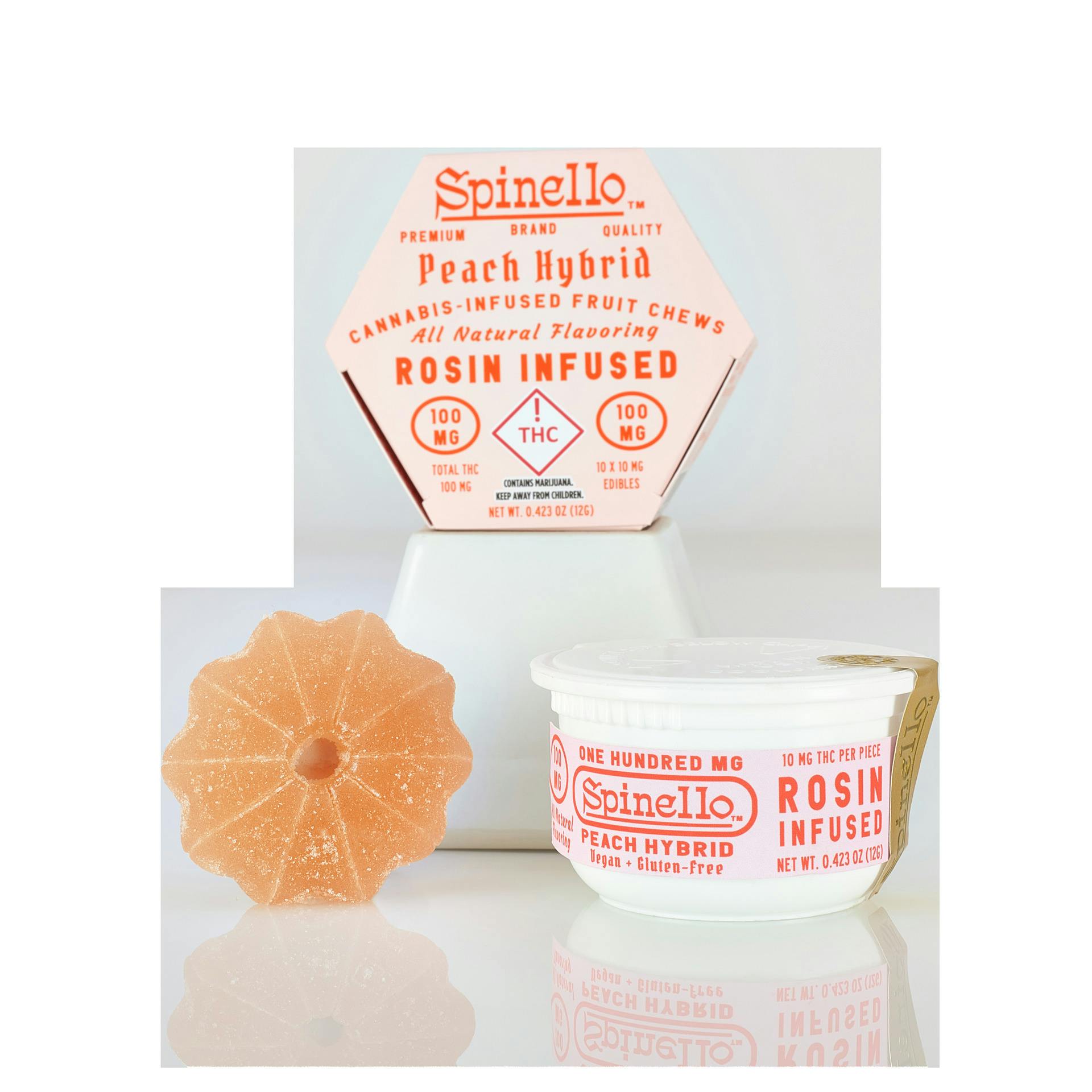 Spinello | Rosin Gummies | (H) Peach