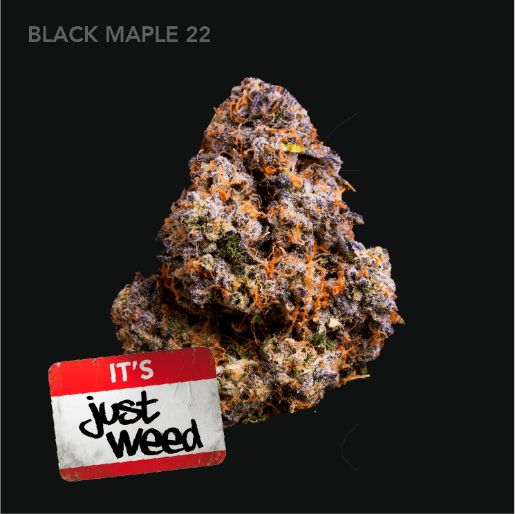 Just Weed Black Maple 22 Flower 28g