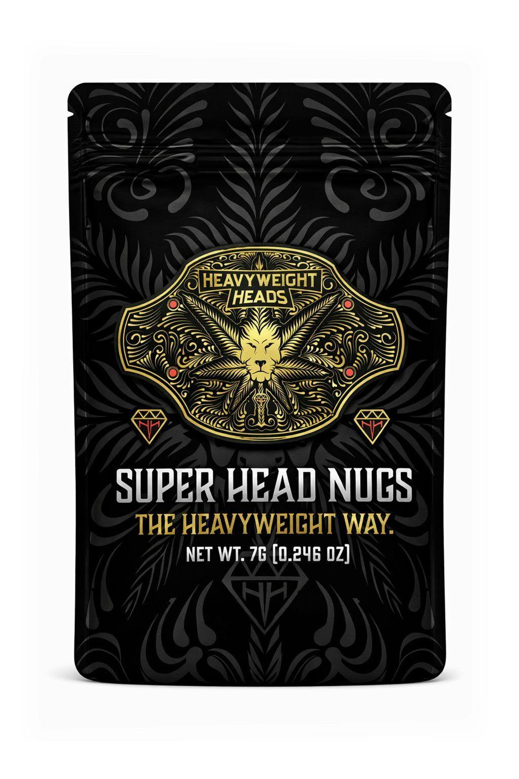 HeavyWeight Heads Giraffe Head Flower 7g