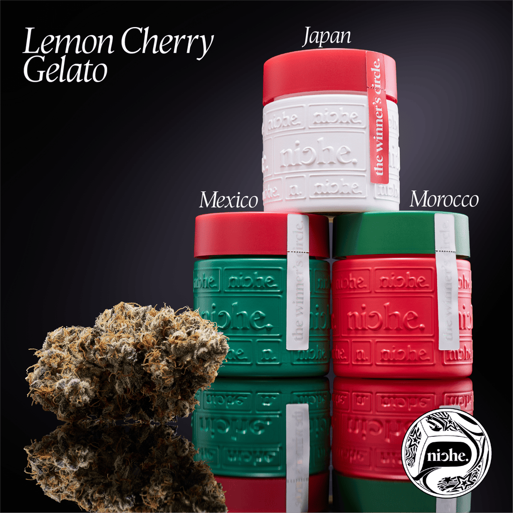 Niche Lemon Cherry Gelato Flower 3.5g