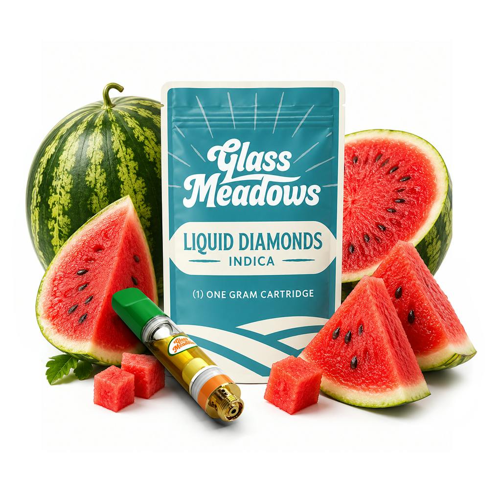Glass Meadows Liquid Diamond Watermelon Sugar Cartridge 1g