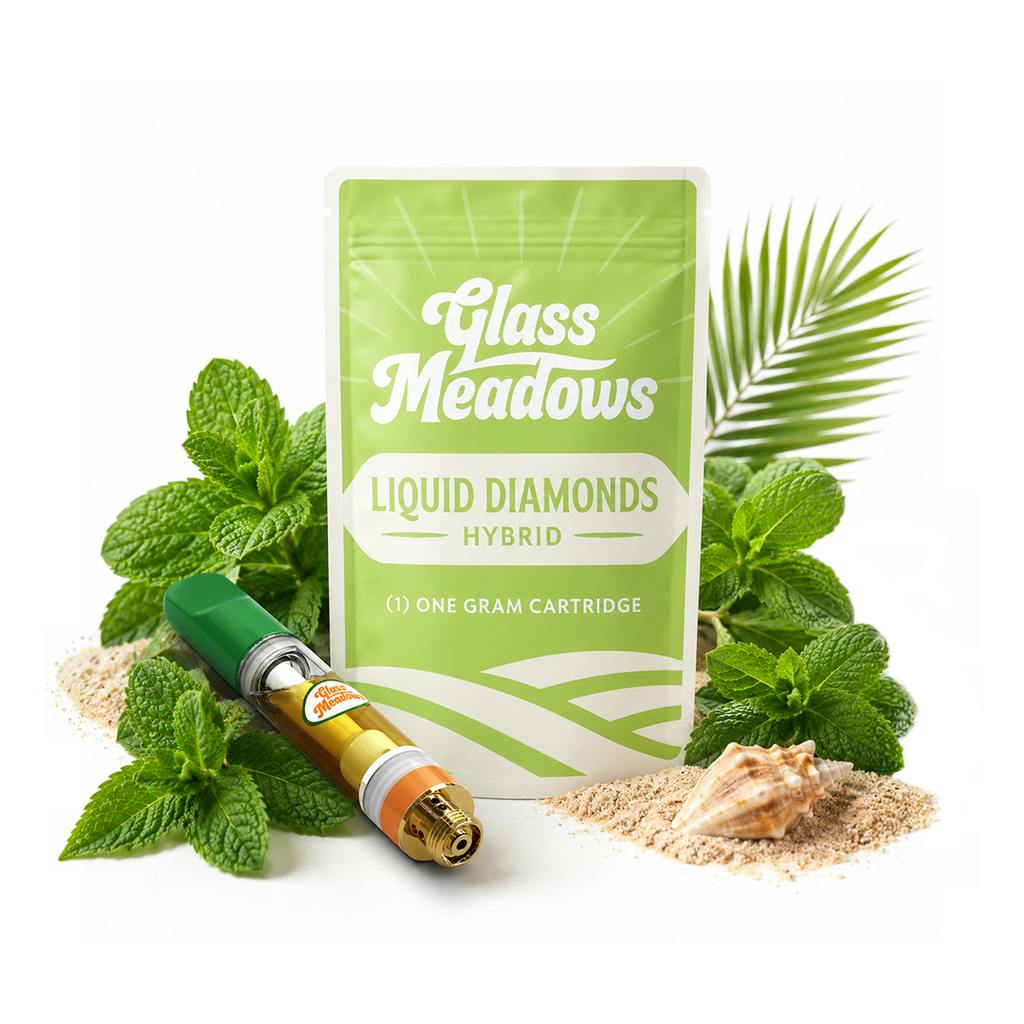 Glass Meadows Liquid Diamond Maui Mint Cartridge 1g