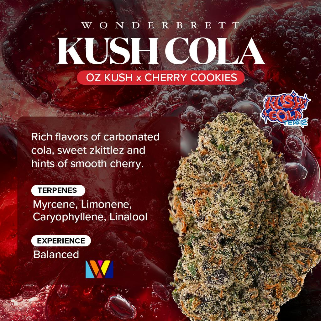 Wonderbrett Kush Cola Flower 3.5g