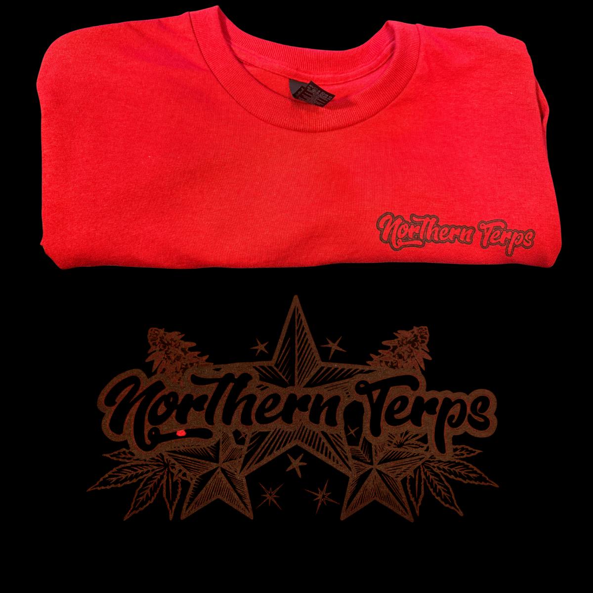 Northern Terps Red T Shirt