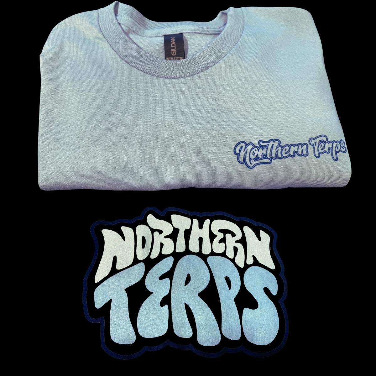 Northern Terps Blue T Shirt
