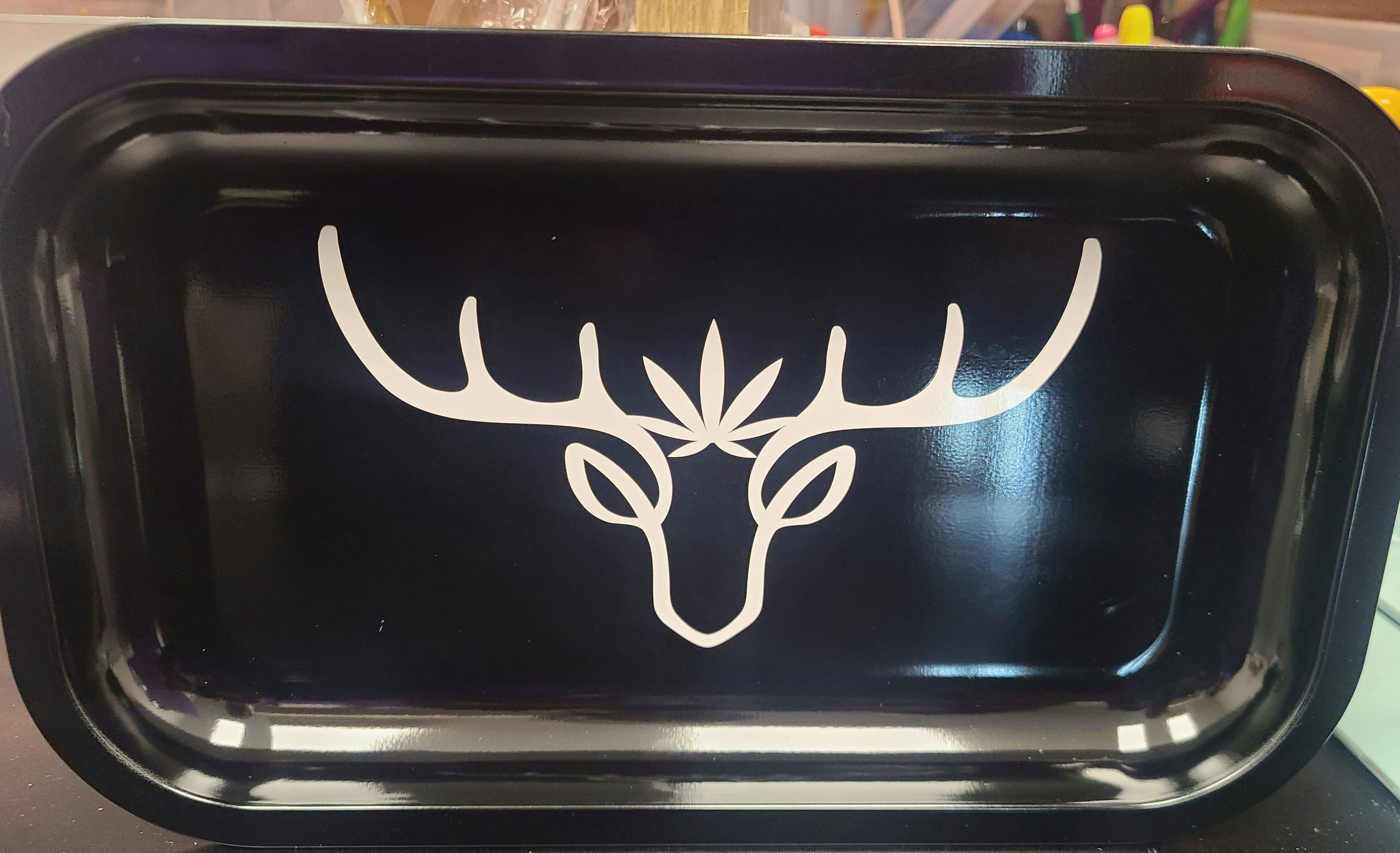 Tin Rolling Tray Black