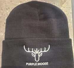 Purple Moose Toque "Black"