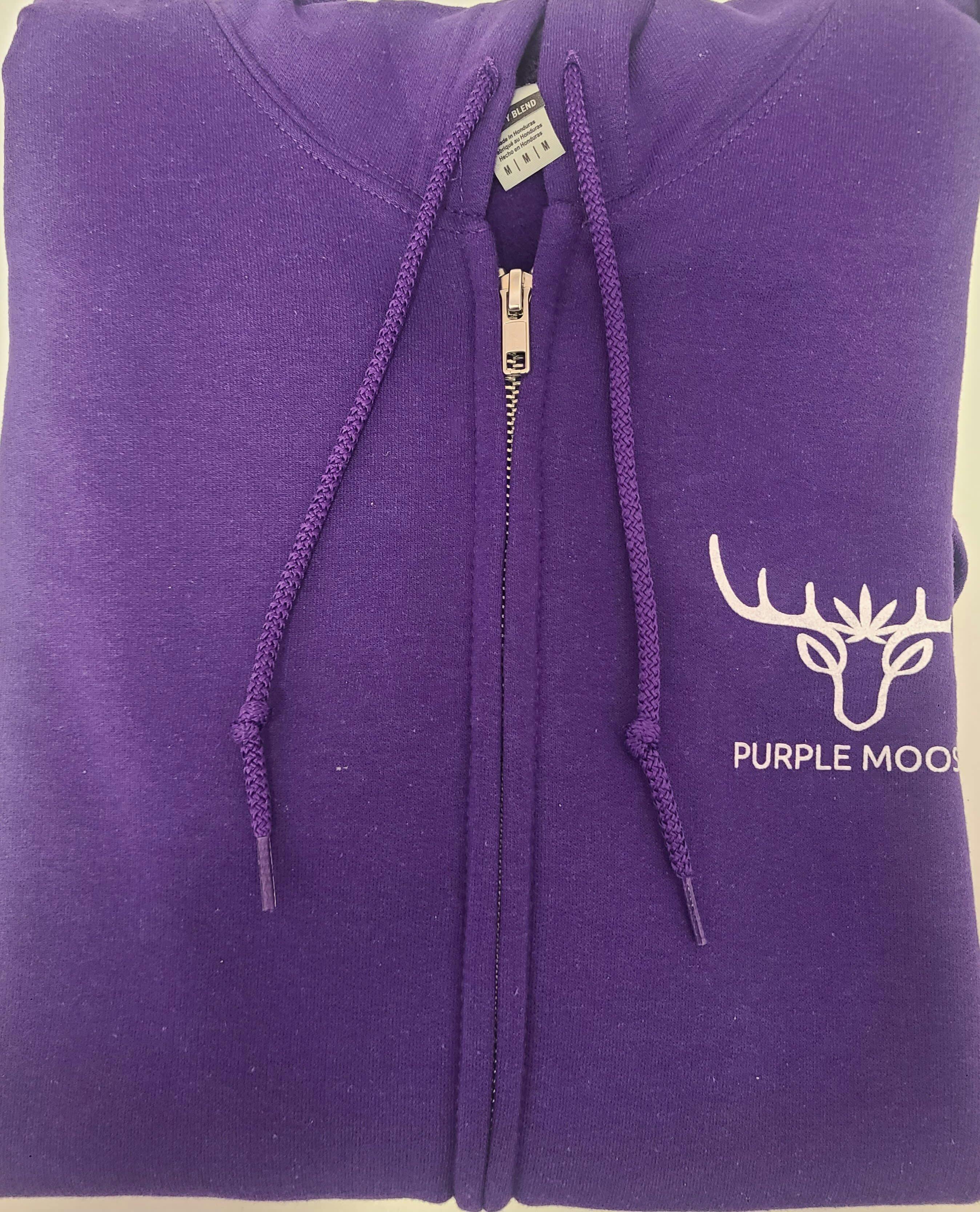 XL Zip Front Hoodie