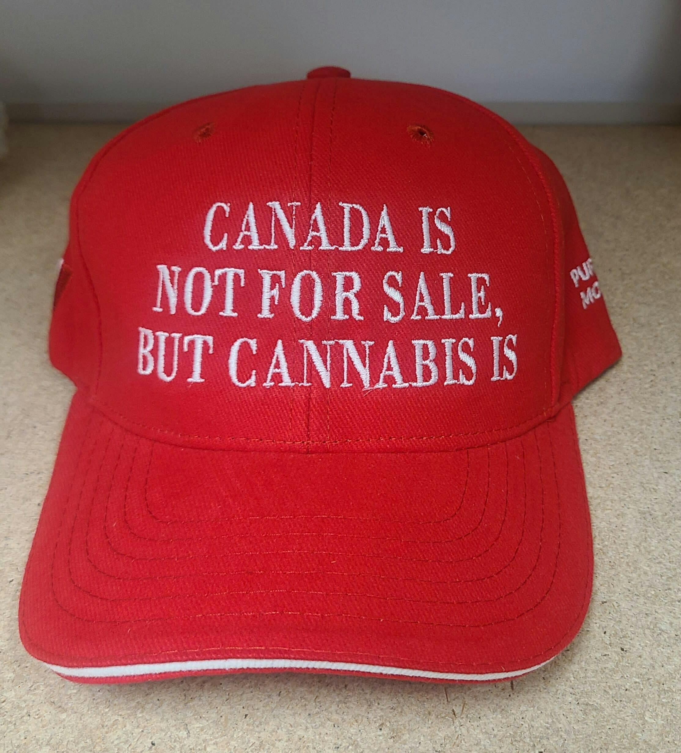 Purple Moose Ball Cap Red/white