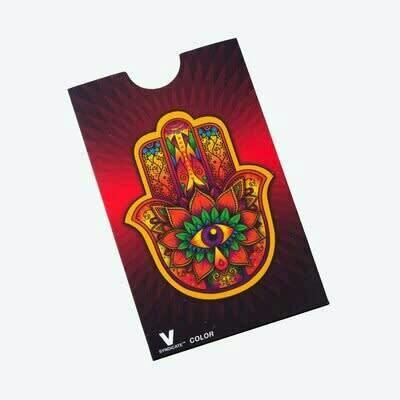 Grinder Card-Hamsa Red