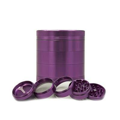 5PCS Aluminum Grinder - PURPLE