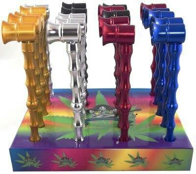Aluminum Pipe Blue/Red/Gold/Silver/Green