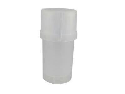 Plastic Grinder w Storage - Clear