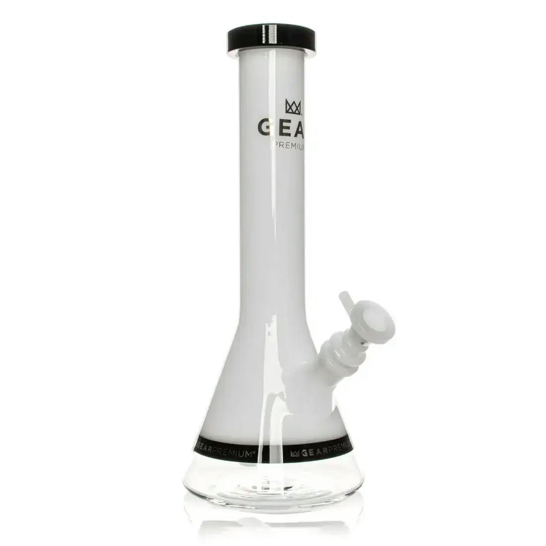 Tuxedo Swank Beaker Tube - White