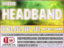 SGO - 1g Pre-roll - Headband