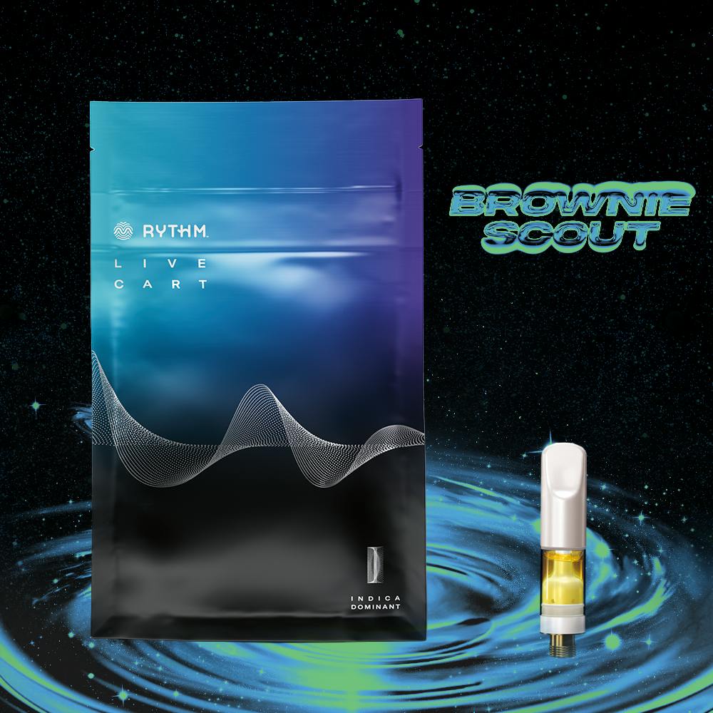 Brownie Scout | RYTHM - Live Resin Cartridge