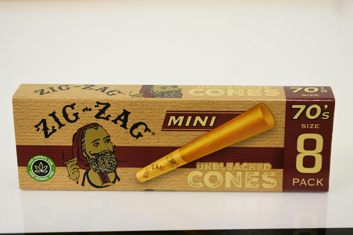 ZigZag Mini Cones 8 pack at Flower Haus Cannabis