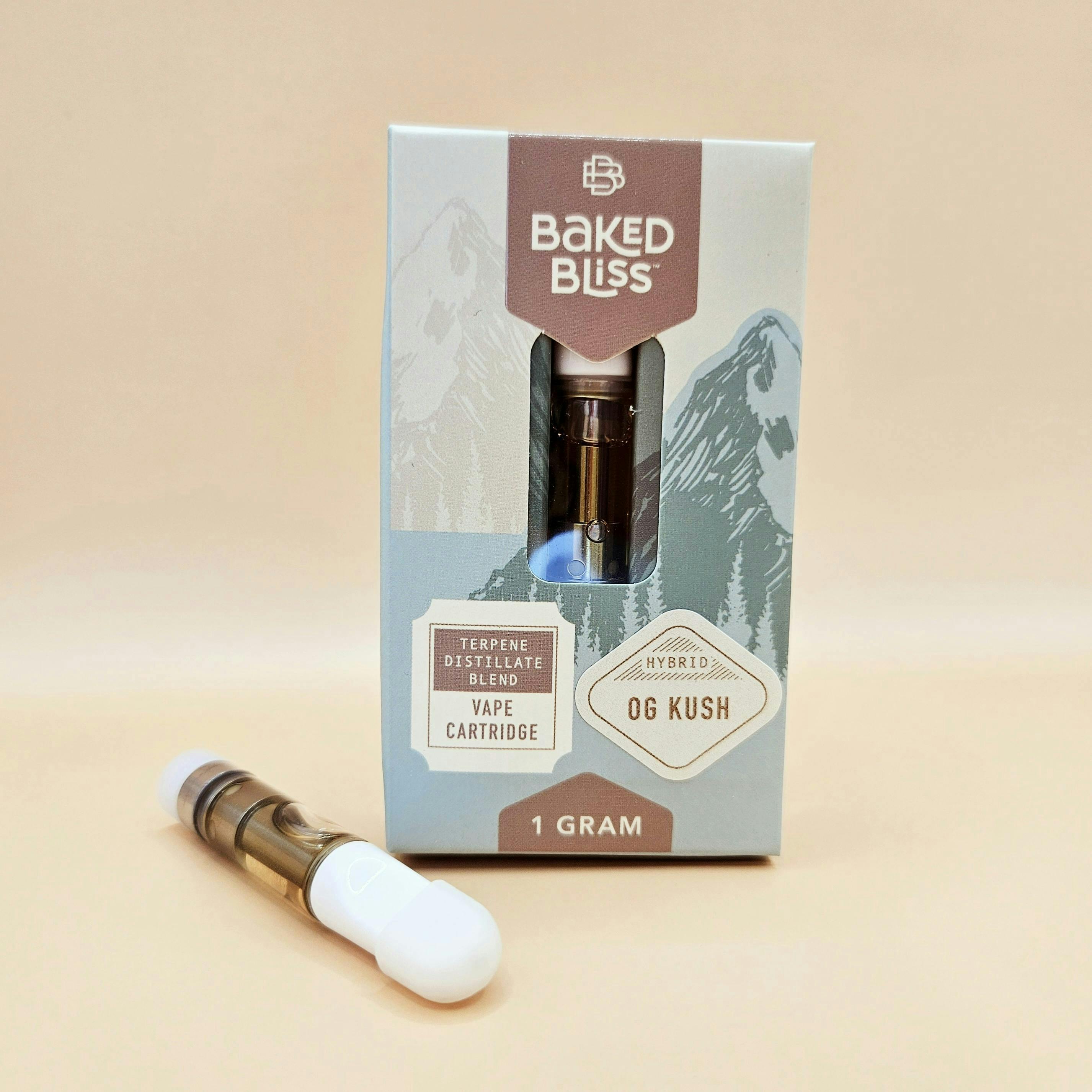 OG Kush 1 Gram Cart - BAKED BLISS