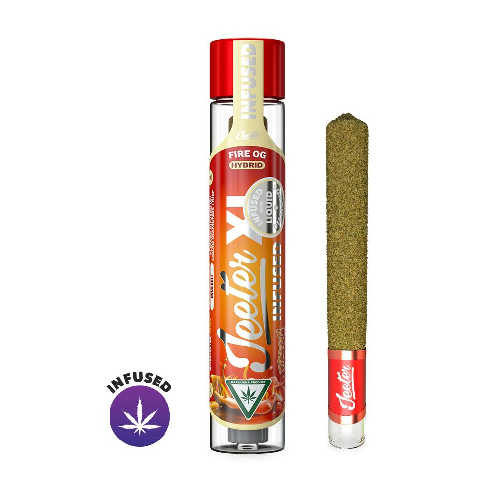 Jeeter 2g XL Rosin Diamond Infused Preroll Fire OG