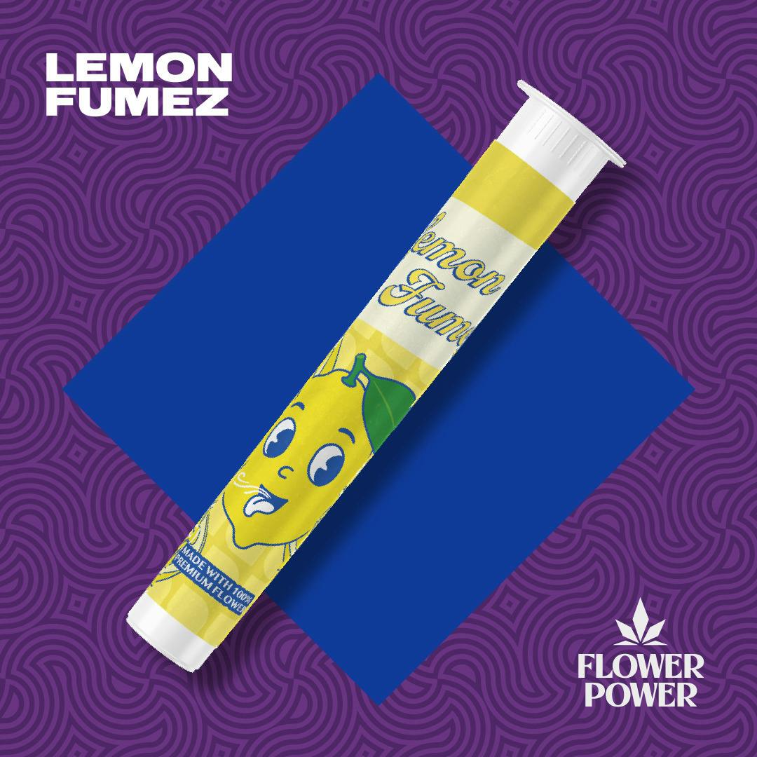 Flower Power 1g Preroll Lemon Fumez