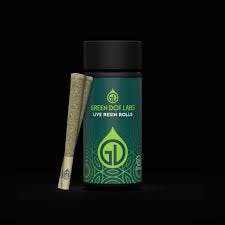 Green Dot-Infused Preroll Pack-5 x .5g-$@%&! Cake + Jetpack (H)
