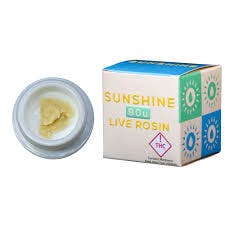 Sunshine Extracts-Live Rosin-1g-Rainbow Mints (IH)