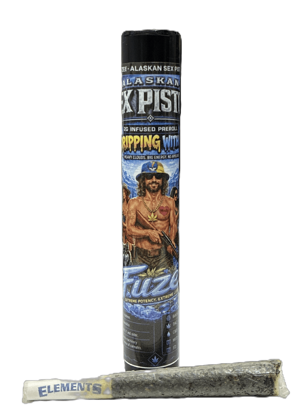 Alaskan Sex Pistol (2G) | Infused Preroll | Indica