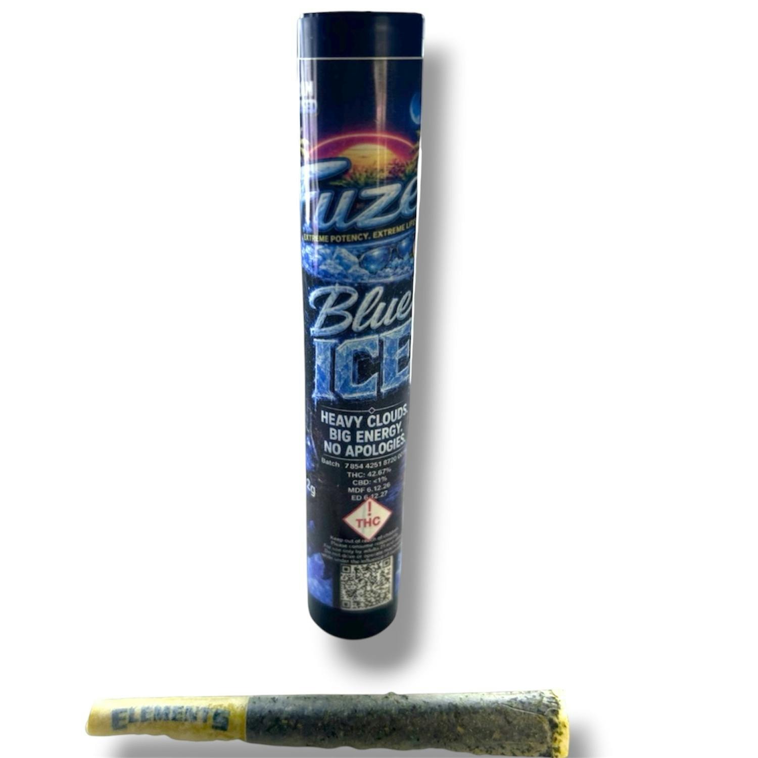 Blue Ice (2G) | Infused Preroll | Sativa