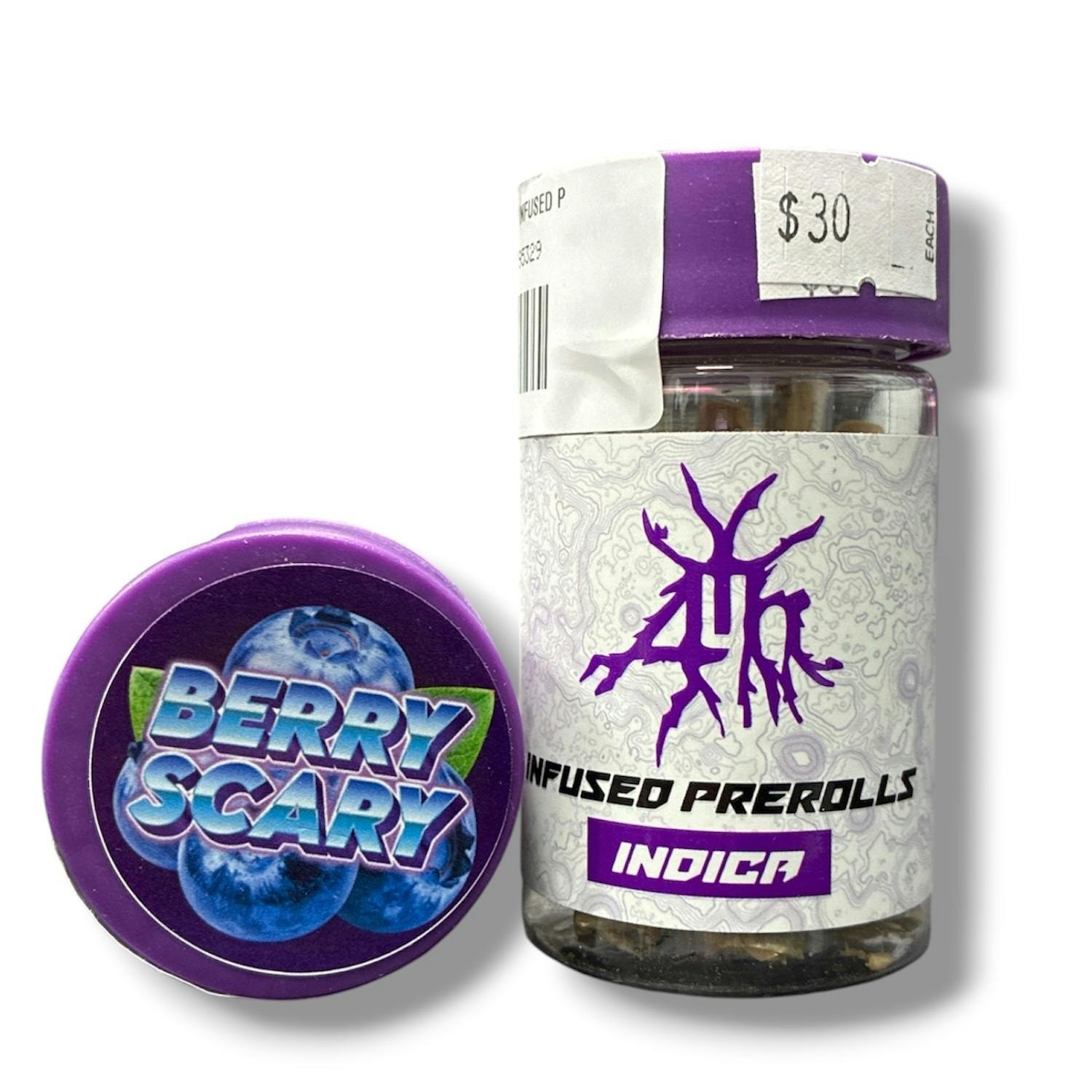 Berry Scary (3.5G) | Infused Preroll 7 pk | Indica
