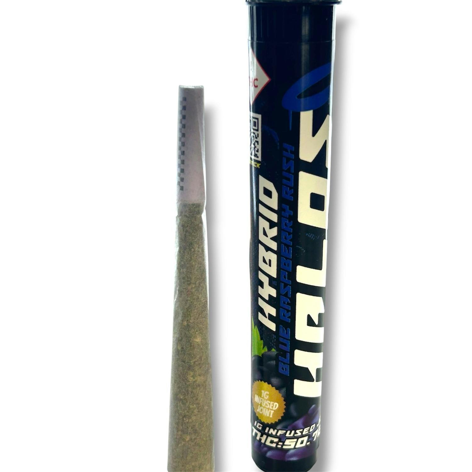 Blue Raspberry (1G) | Infused Preroll | Hybrid