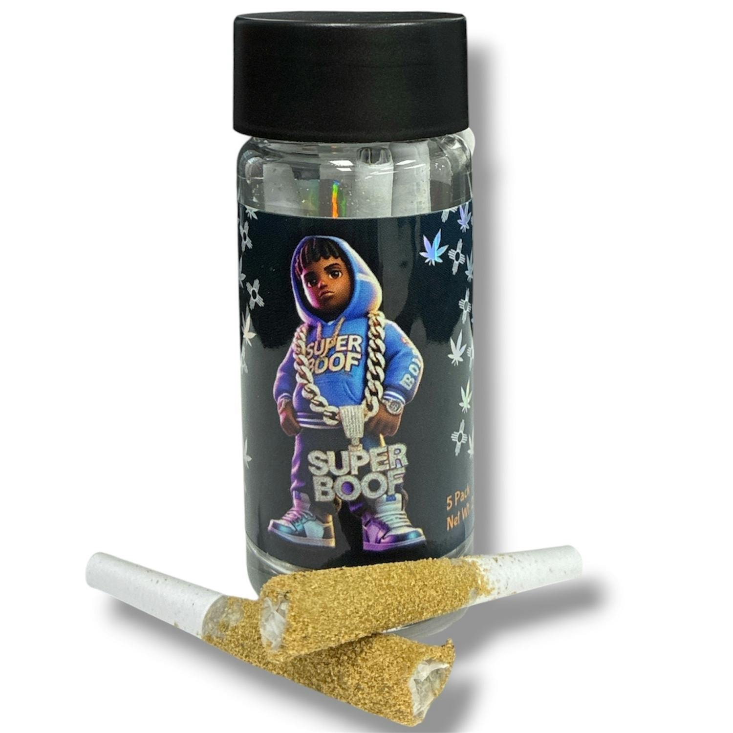 Hash Rippers | 5pk | Super Boof | infused preroll | Hybrid