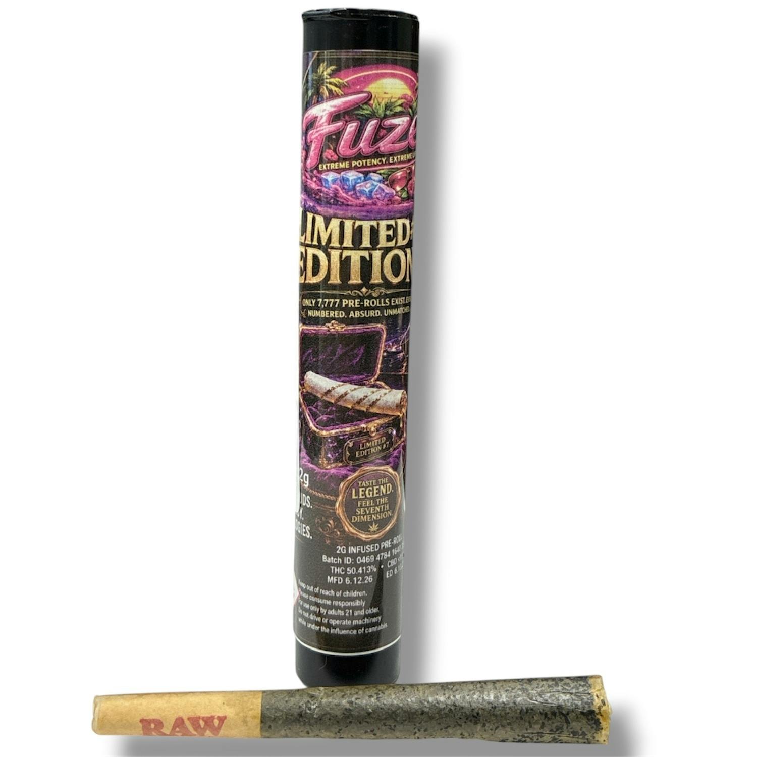 Limited Edition #7 (2G) | Infused Preroll | Indica