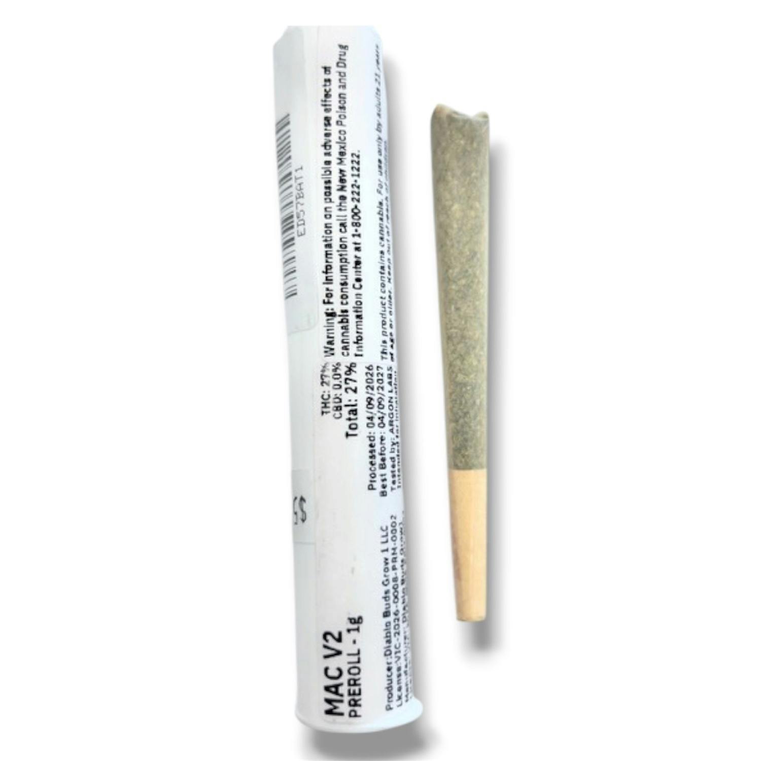 MAC V2 | 1G Preroll cannabis product