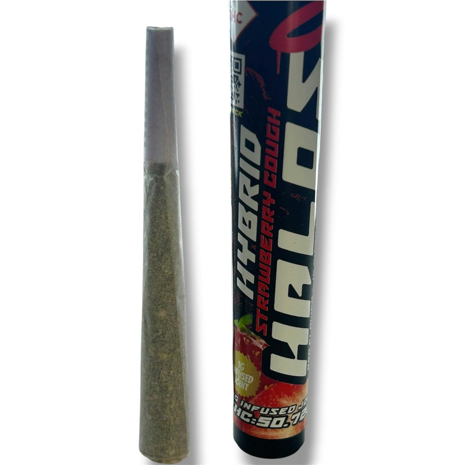 Strawberry Cough (1G) | Infused Preroll | Hybrid